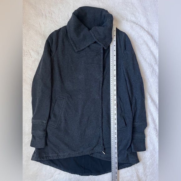 Lululemon Gratitude Wrap Black Jacket Women Size Small - Picture 10 of 11